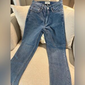 Abercrombie Straight Leg Blue Jeans
